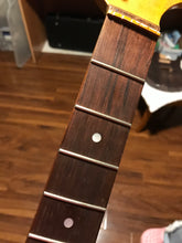 Load image into Gallery viewer, RELIC QUARTER SAWN HARD MAPLE STRAOCASTER NECK WITH BRAZILIAN RW FB
