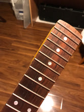 Load image into Gallery viewer, RELIC QUARTER SAWN HARD MAPLE STRAOCASTER NECK WITH BRAZILIAN RW FB
