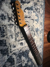 Load image into Gallery viewer, RELIC FLAME MAPLE TELECASTER NECK WITH BRAZILIAN RW FB
