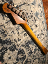 Load image into Gallery viewer, HEAVY RELIC HARD MAPLE STRATOCASTER NECK WITH BRAZILIAN RW FB
