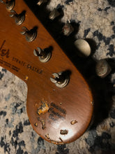 Load image into Gallery viewer, HEAVY RELIC HARD MAPLE STRATOCASTER NECK WITH BRAZILIAN RW FB
