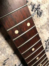 Load image into Gallery viewer, HEAVY RELIC HARD MAPLE STRATOCASTER NECK WITH BRAZILIAN RW FB
