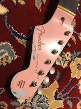 Load image into Gallery viewer, RELIC HARD MAPLE STRATOCASTER NECK (SHELL PINK HEADSTOCK)
